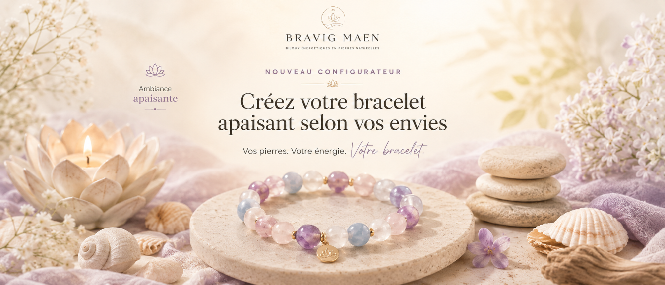 Bracelet personnalisé apaisant